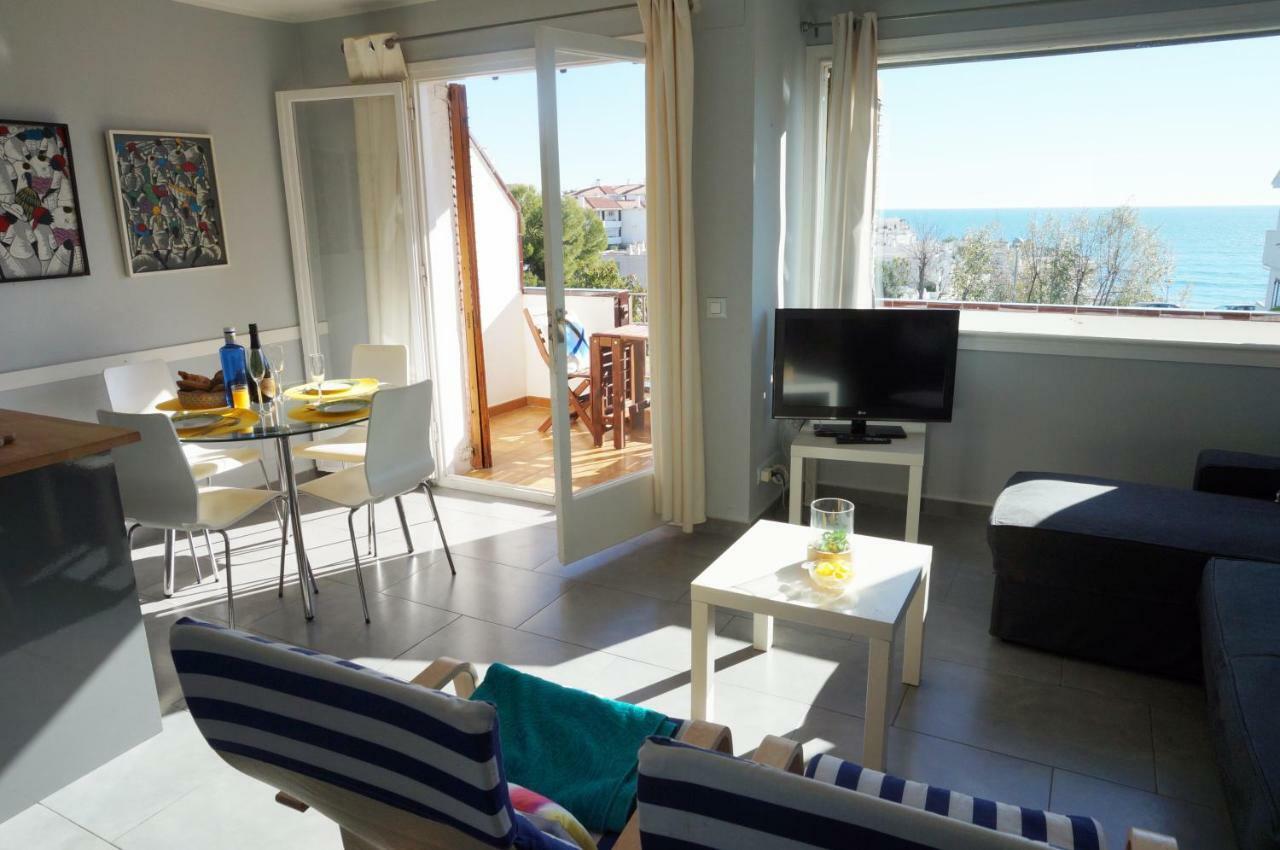 Apartamento Cala Balmins Sea View Sitges Exterior foto