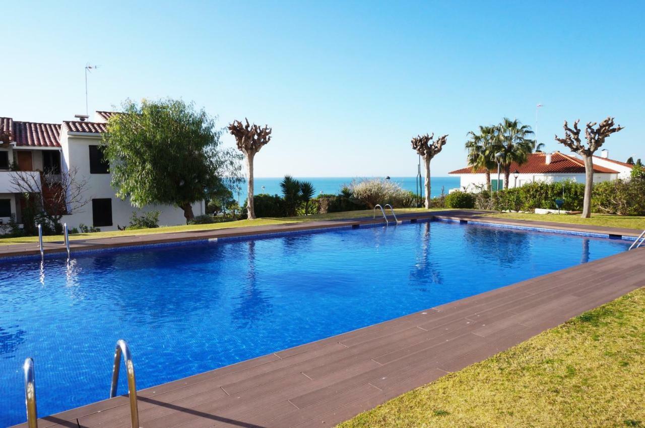 Apartamento Cala Balmins Sea View Sitges Exterior foto